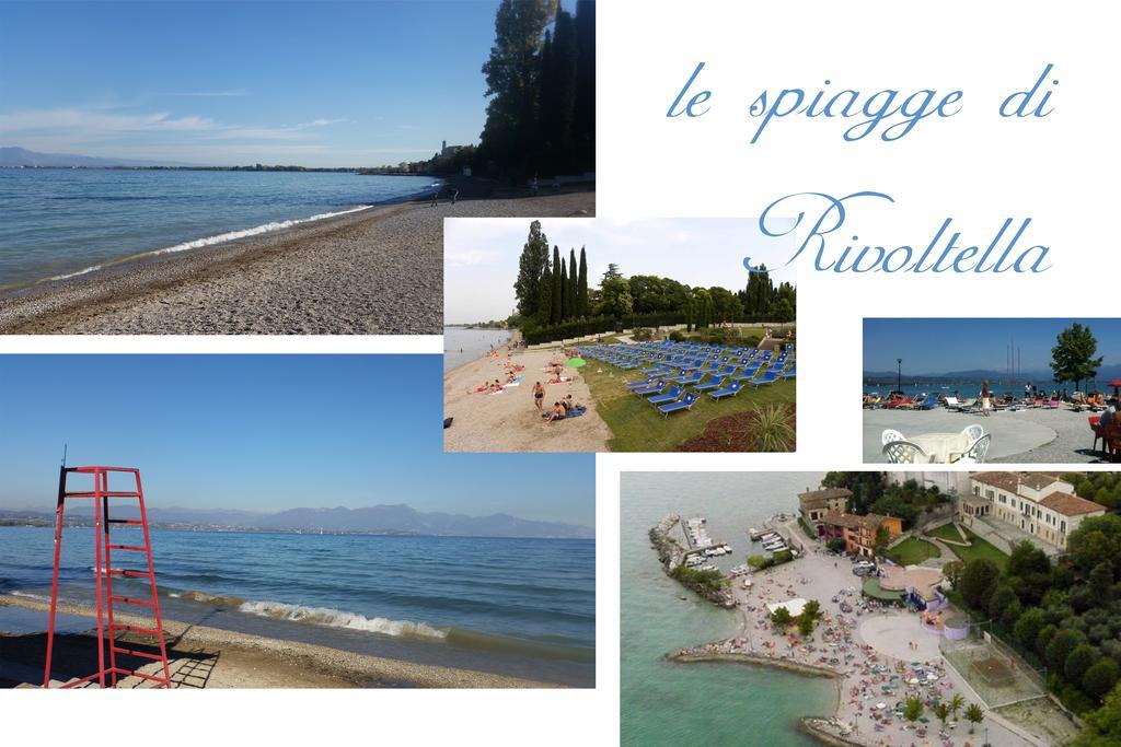 Luminoso Trilocale Con Piscina E Giardino Privato Desenzano del Garda Exterior foto