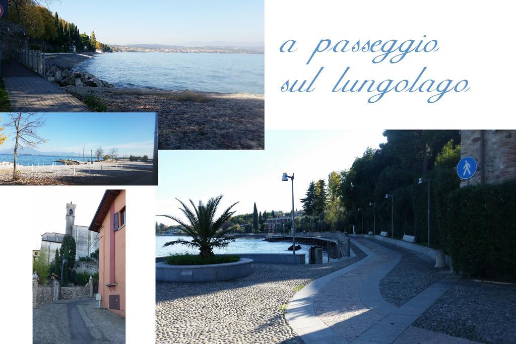 Luminoso Trilocale Con Piscina E Giardino Privato Desenzano del Garda Exterior foto